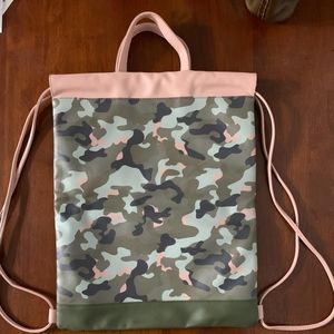 Pink Camo Guess Backpack